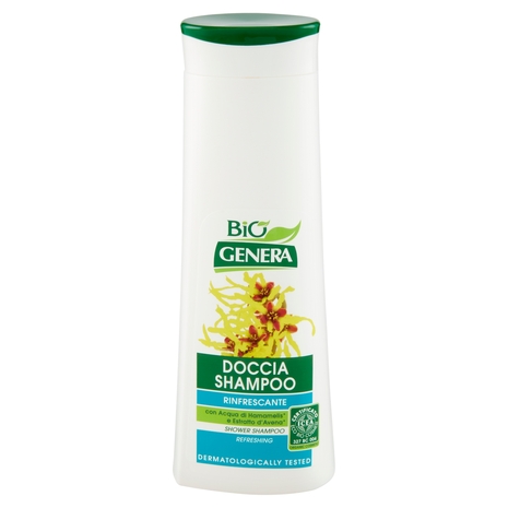 Genera BiÓ Doccia Shampoo Rinfrescante con Acqua di Hamamelis* e Estratto d'Avena 400 ml